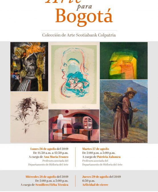 Visita guiada a la exposición Arte para Bogotá por Patricia Zalamea