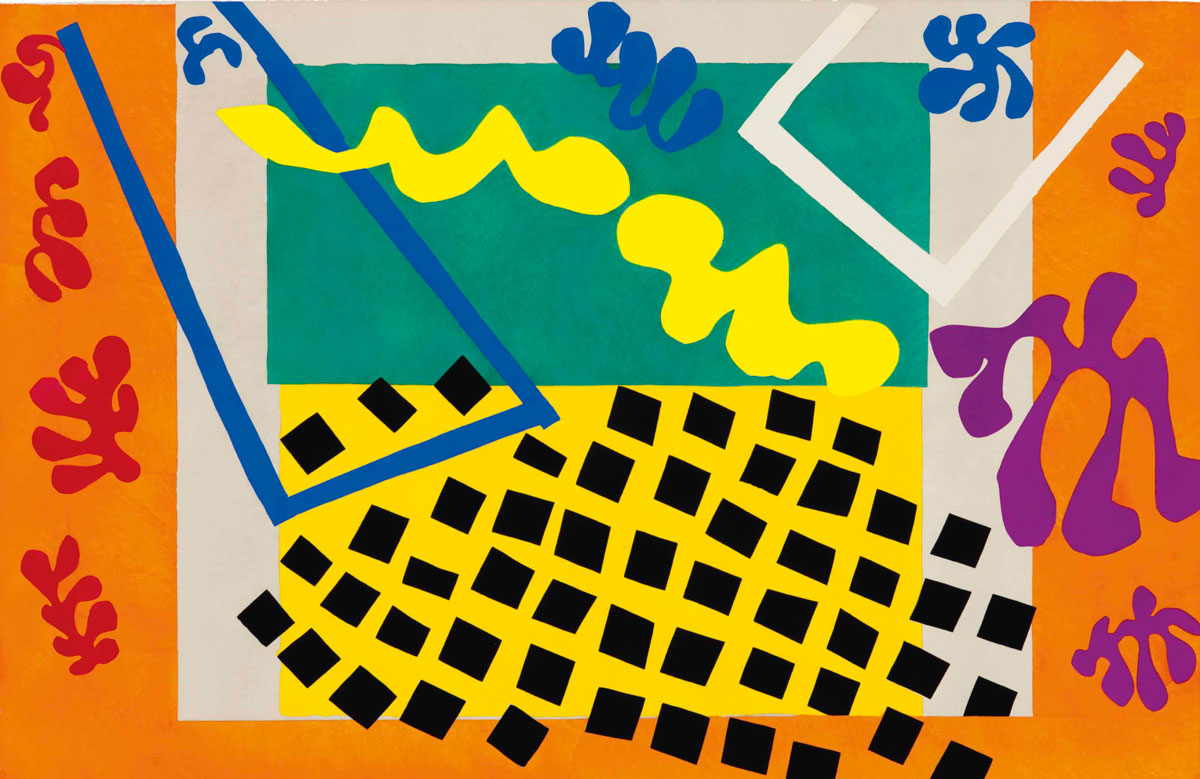 Henri Matisse. Les Codomas. Lámina XI de Jazz. Grabado. 1947. Met Museum, NY