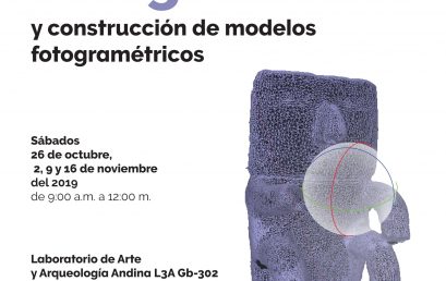 Curso de fotogrametría y construcción de modelos fotogramétricos con Luis Felipe Raguá