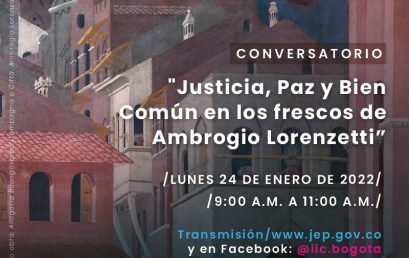 Conversartorio: Justicia, paz y bien común en los frescos de Ambrogio Lorenzetti