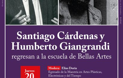 Santiago Cárdenas y Humberto Giangrandi regresan a la Escuela de Bellas Artes