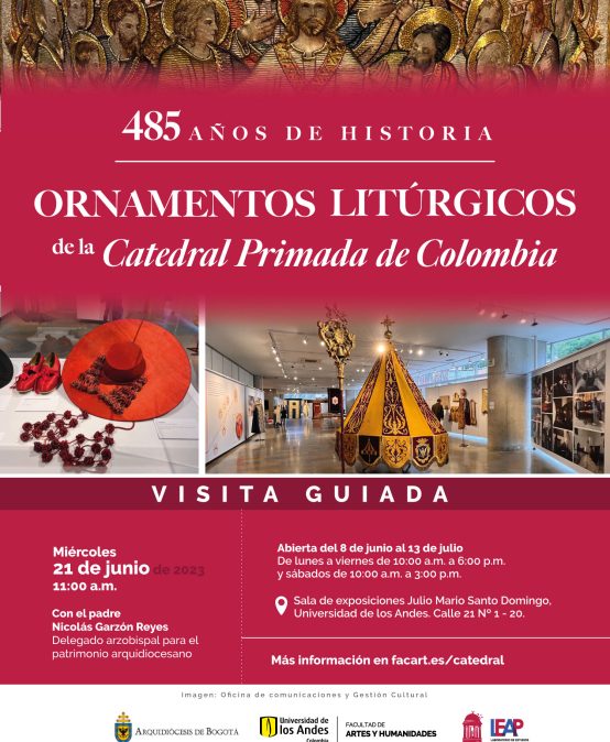 Visita guiada: 485 años de historia, Ornamentos litúrgicos de la Catedral Primada de Colombia