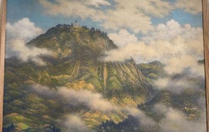 Cerro de ensueño y nubes: Monserrate según Gonzalo Ariza