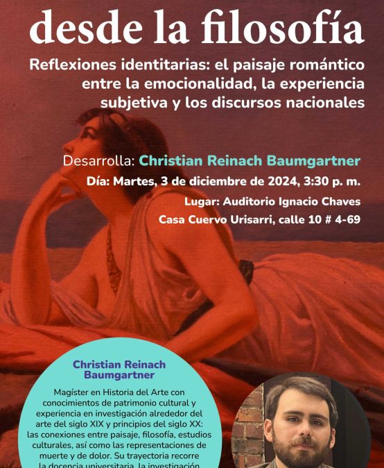 Conferencia – taller “Unas miradas desde la filosofía” por Christian Reinach